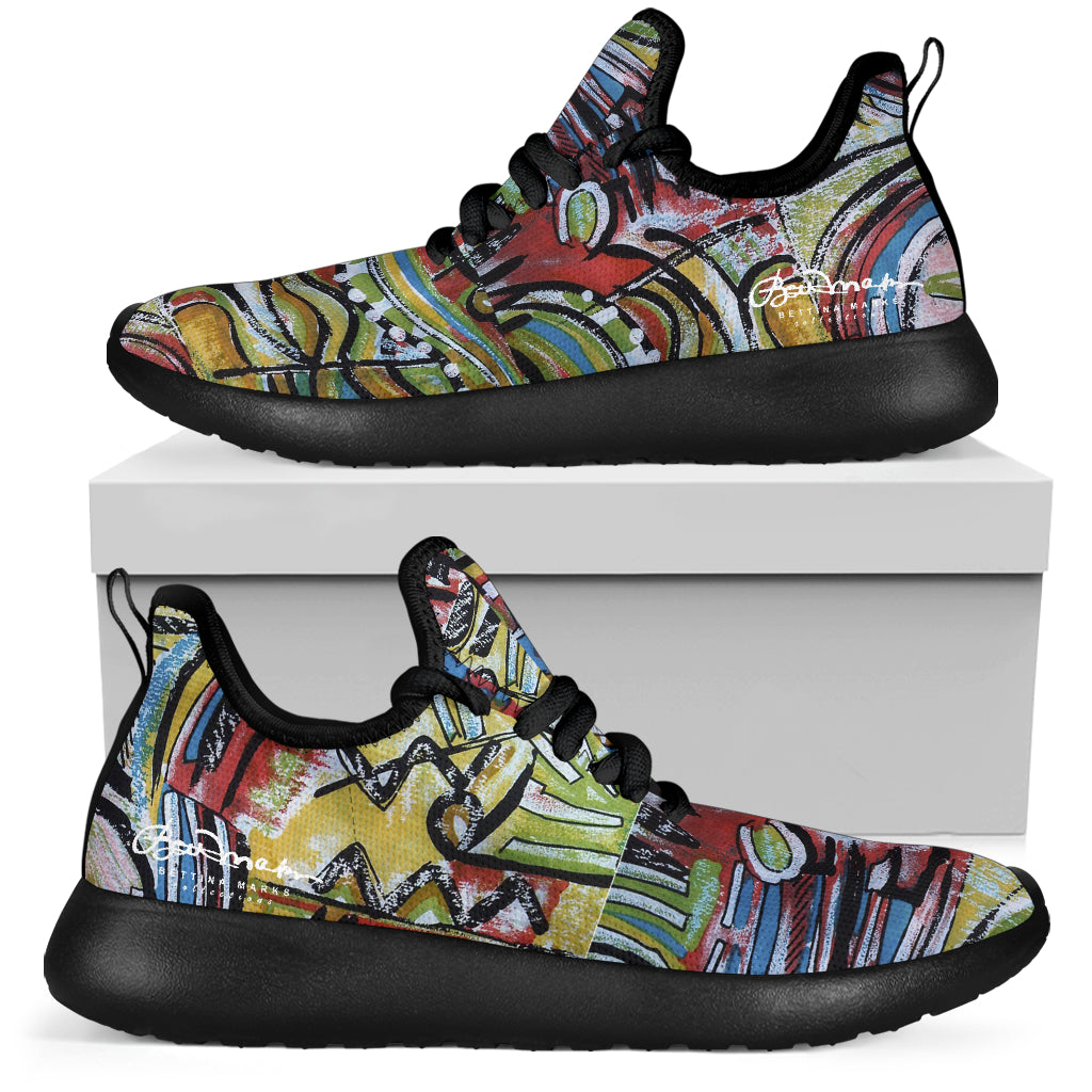 Whirl Wind Mesh Knit Sneakers