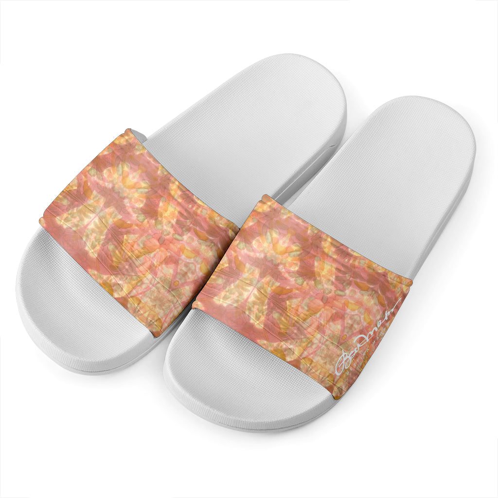Watercolor Smudge Slide Sandal