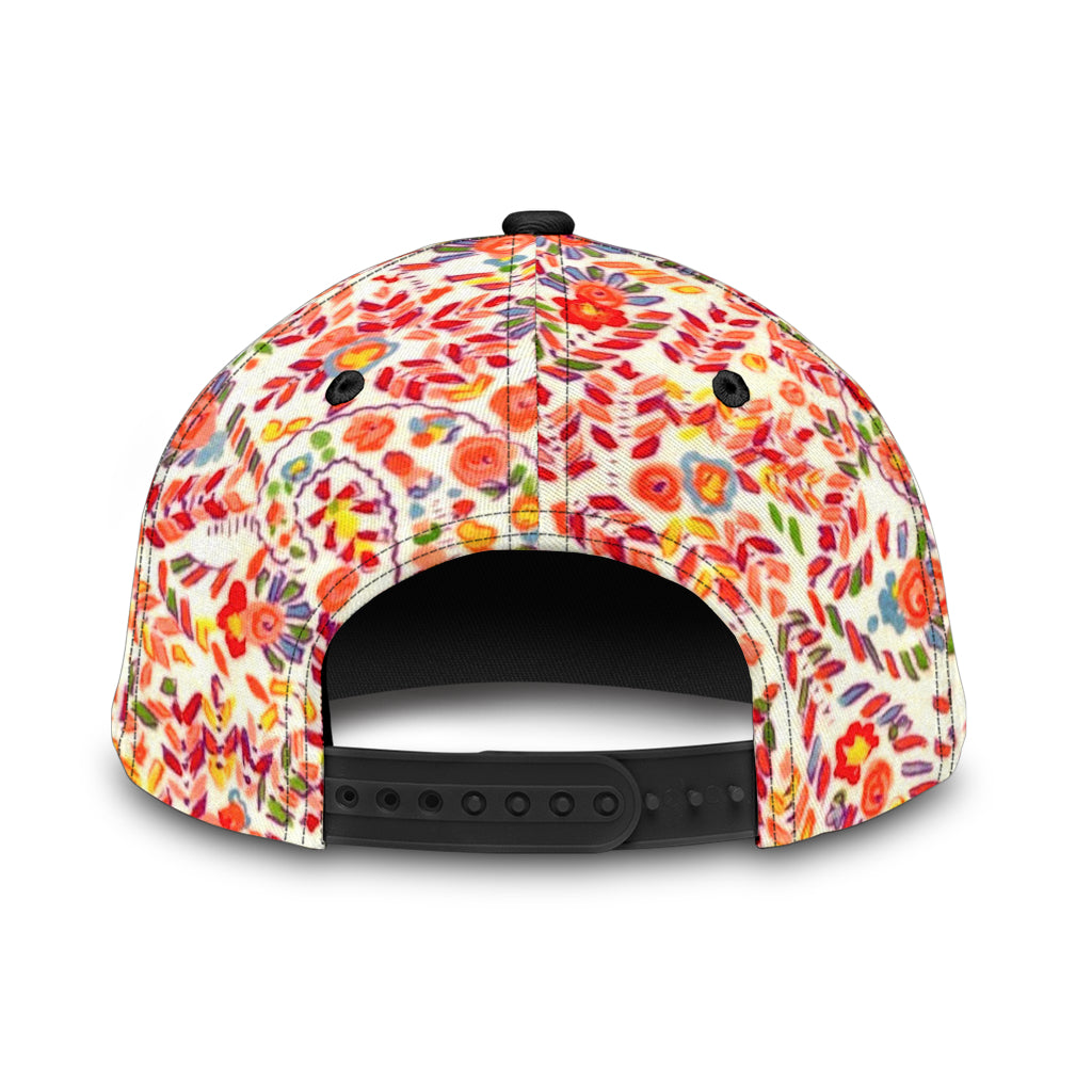 Retro Paisley Cap