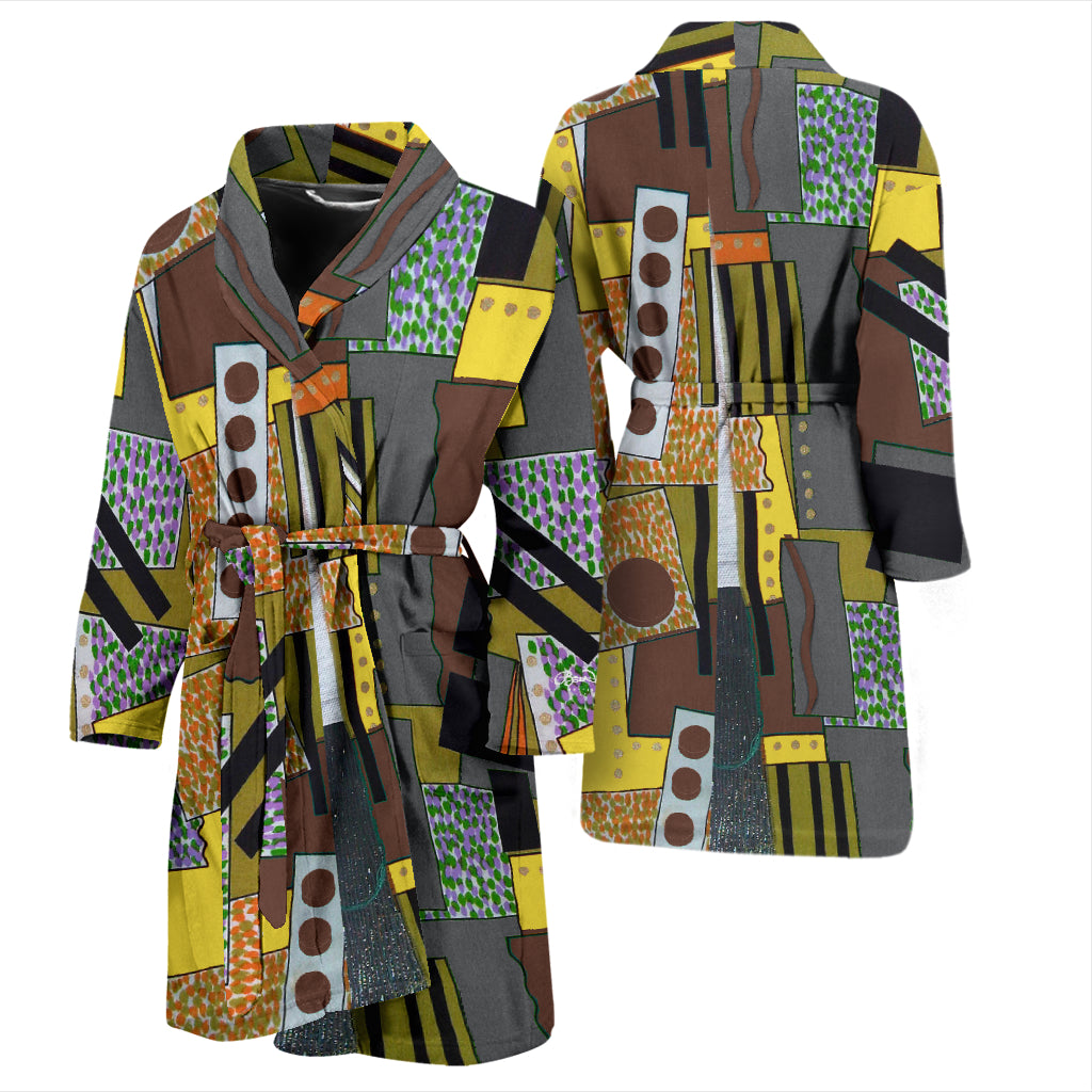 Graphic Tango Bath Robe - Men