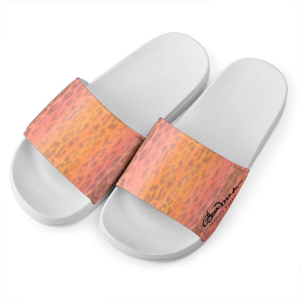 Ombre Leopard Slide Sandal