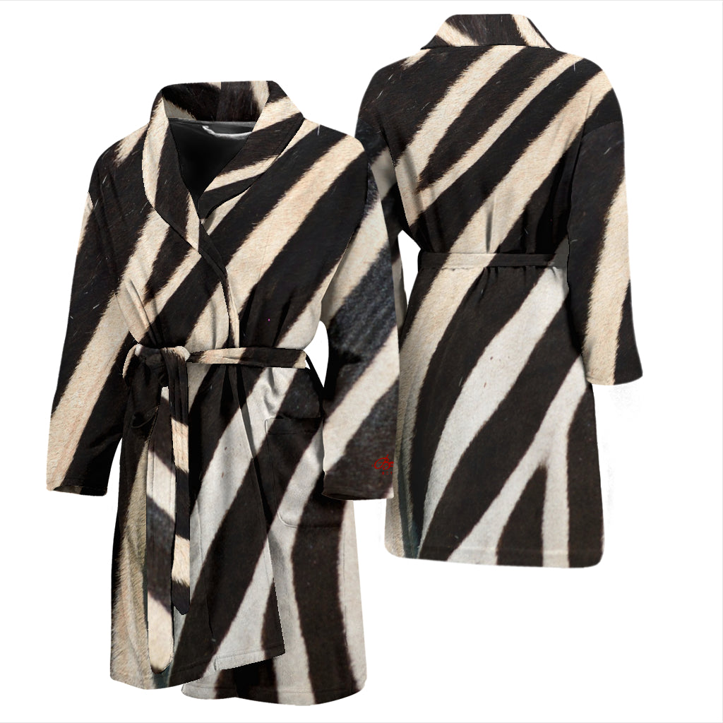 Zebra Bath Robe - Men