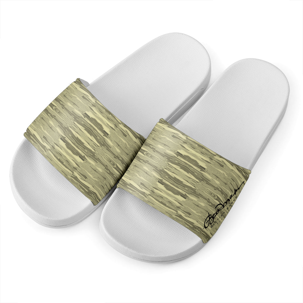 Khaki Lava Camouflage Slide Sandal