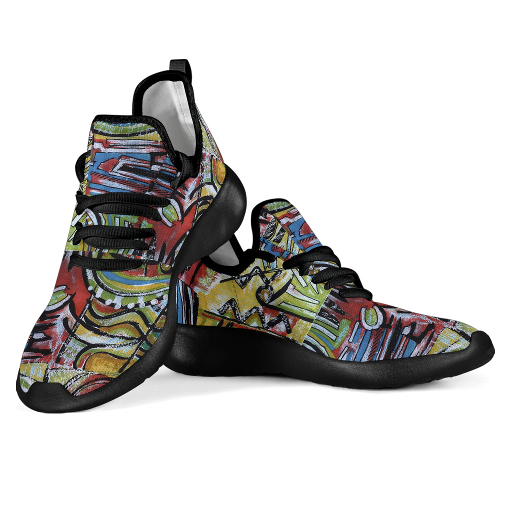 Whirl Wind Mesh Knit Sneakers