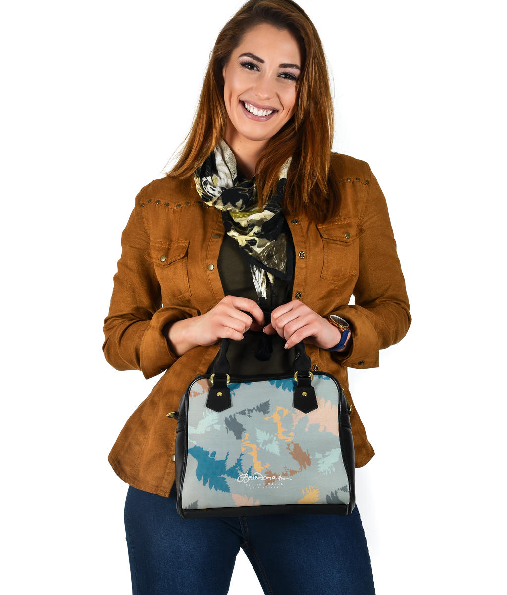 Abstract Forest Hand Bag w Shoulder Strap