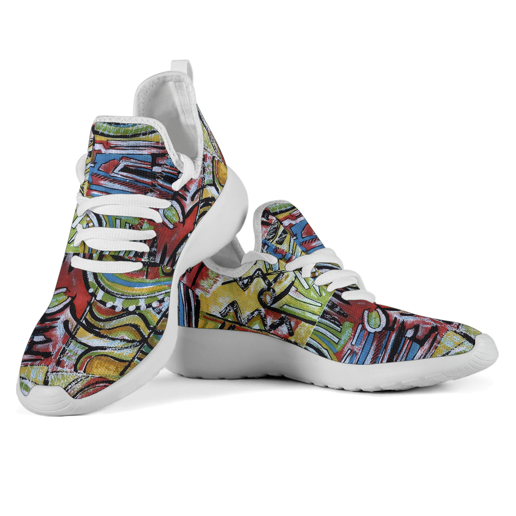 Whirl Wind Mesh Knit Sneakers