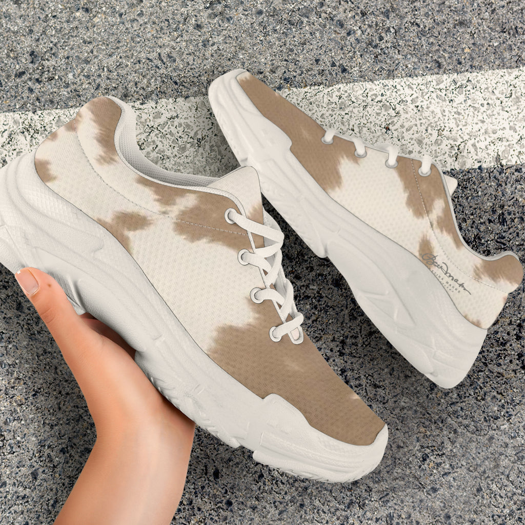 Pony Skin Chunky Sneakers
