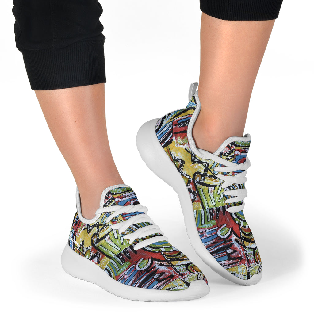 Whirl Wind Mesh Knit Sneakers