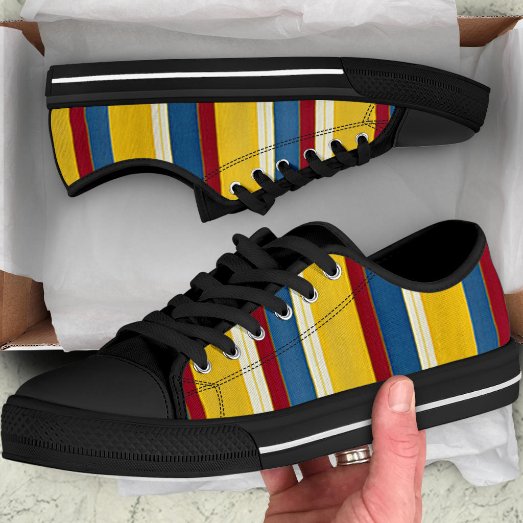 Riviera Stripe Low Top Sneakers