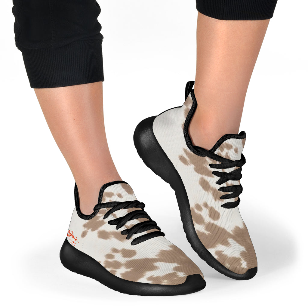 Pony Skin Mesh Knit Sneakers