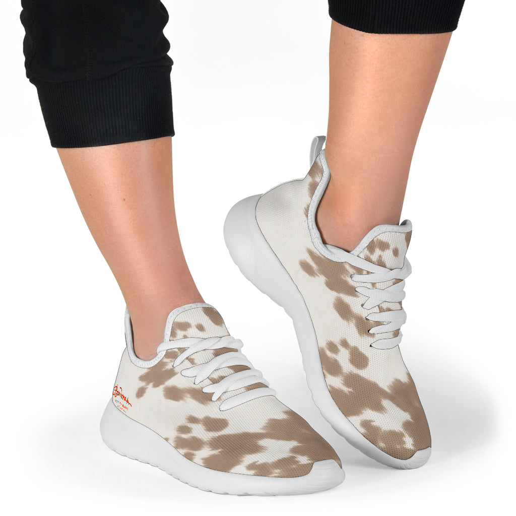 Pony Skin Mesh Knit Sneakers