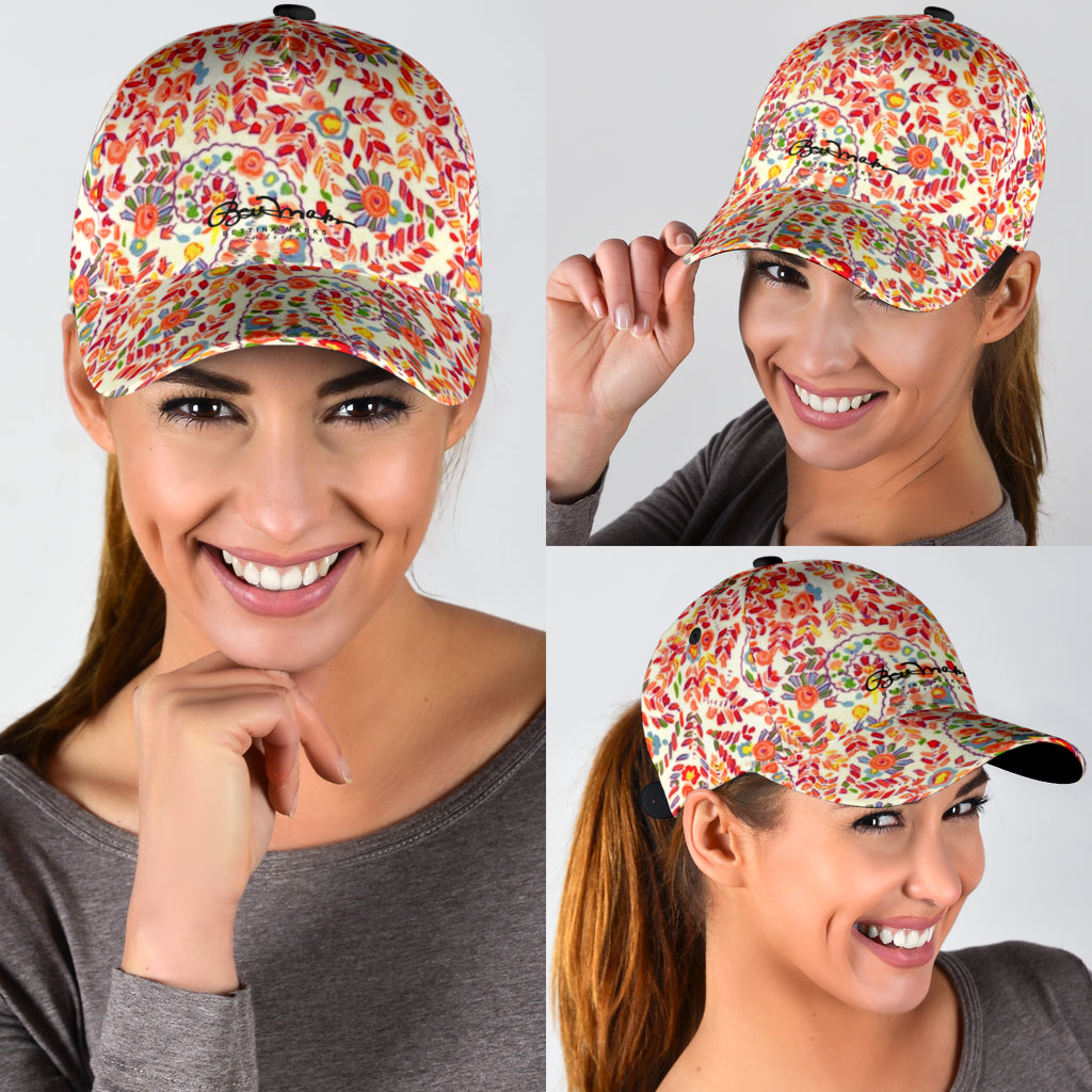 Retro Paisley Cap