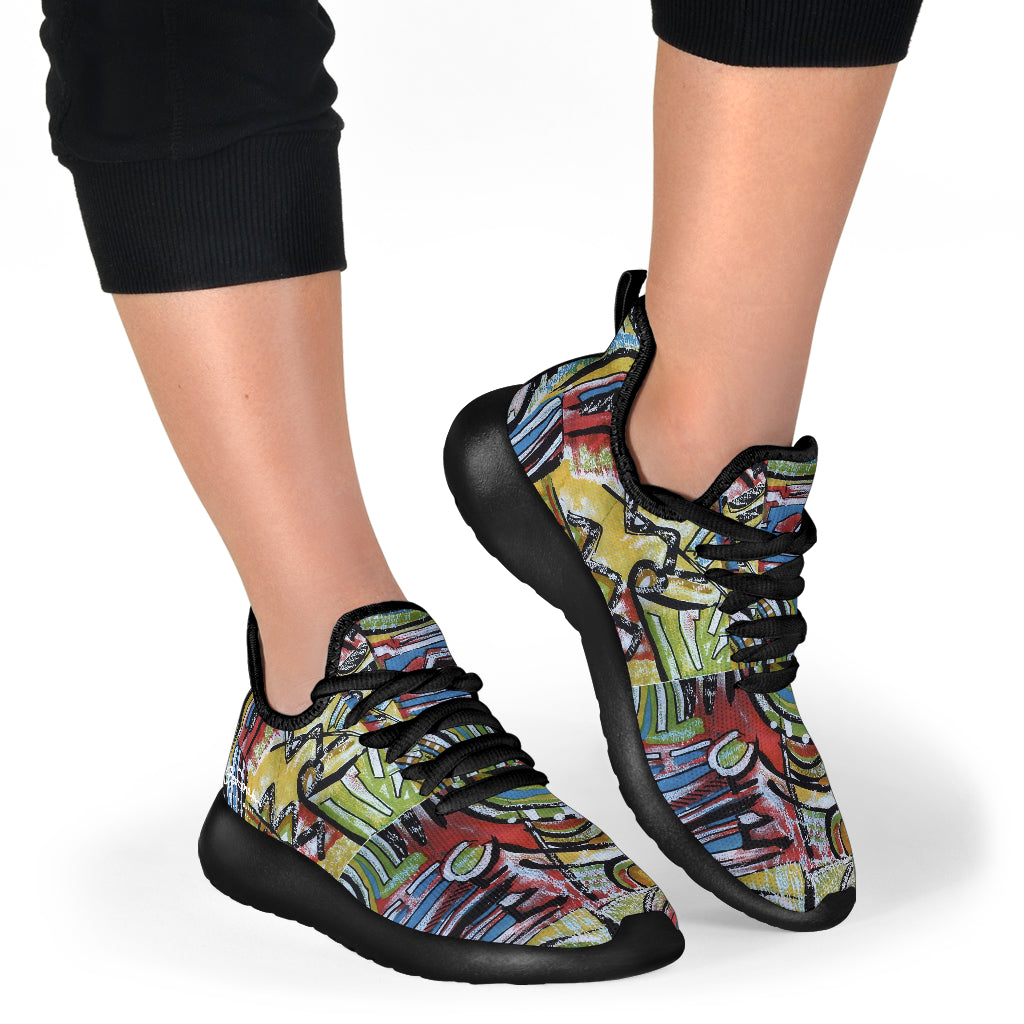 Whirl Wind Mesh Knit Sneakers