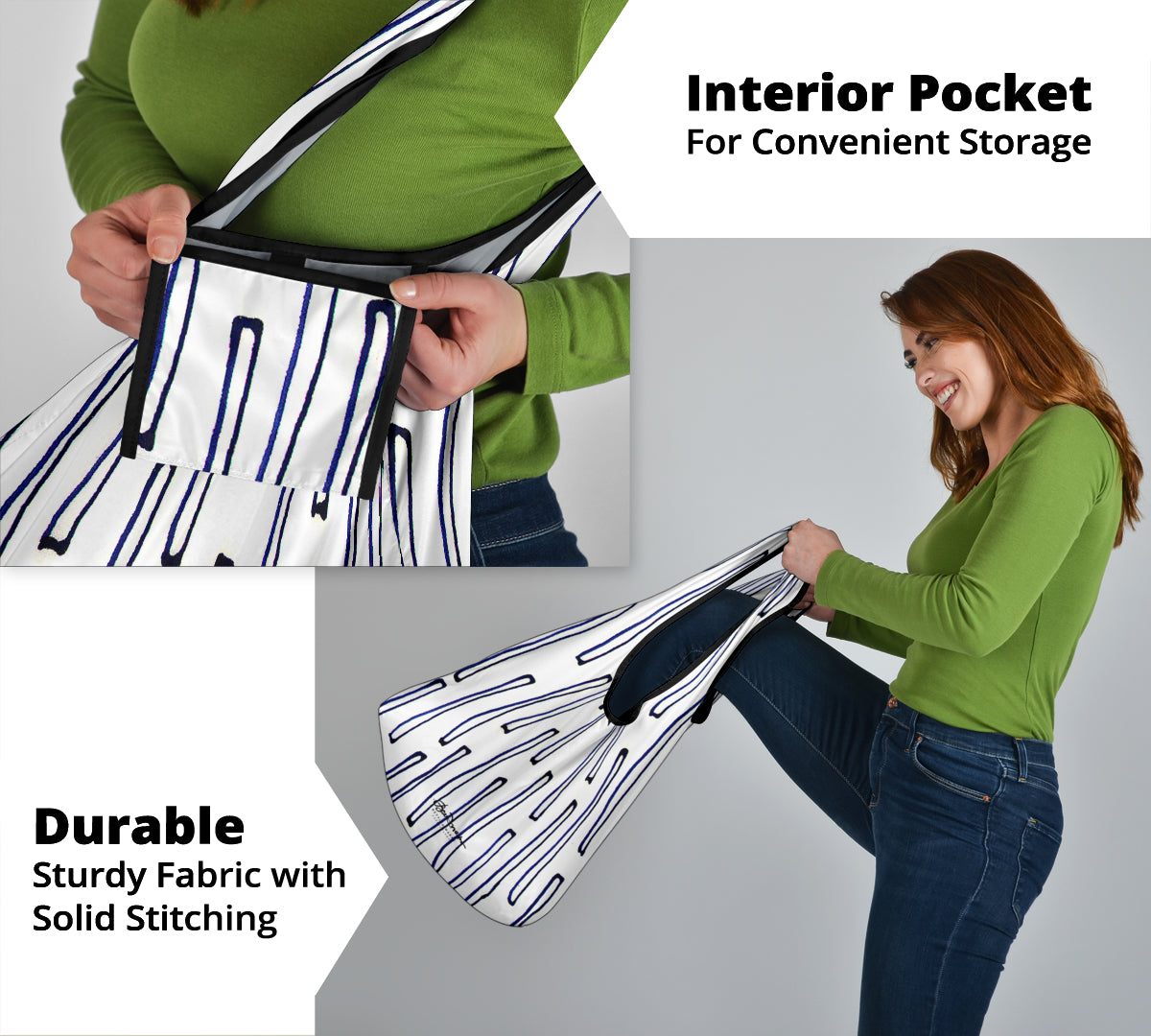 Nautical Crew Grocery Bag