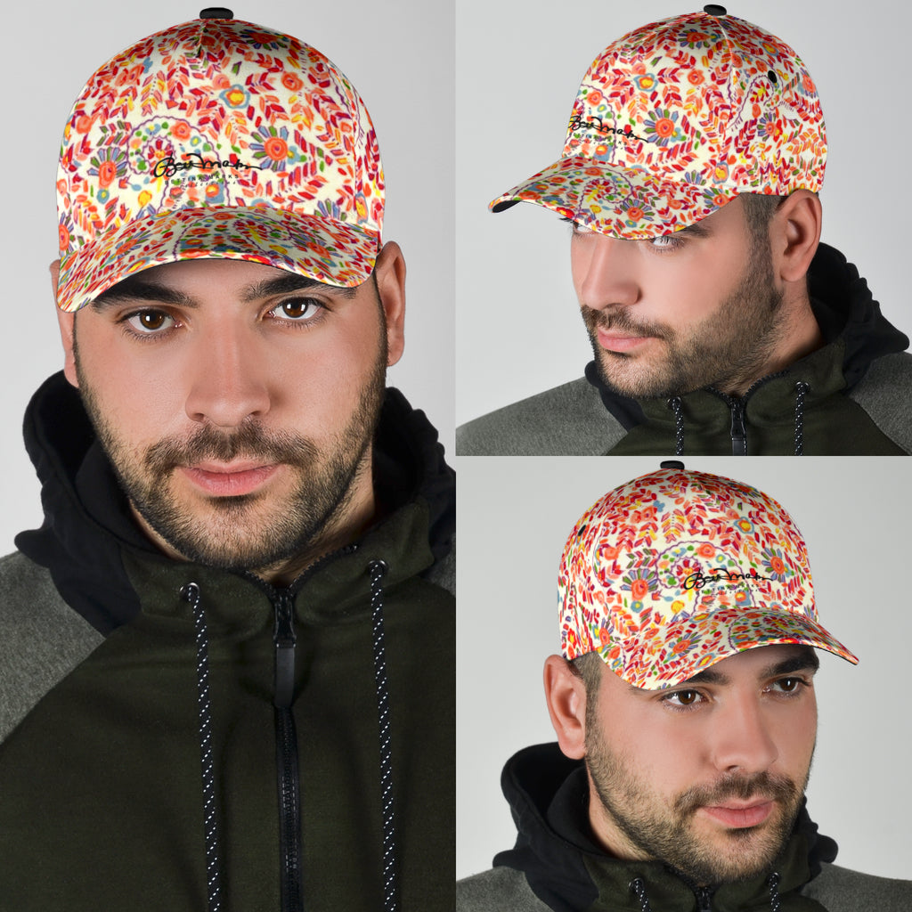 Retro Paisley Cap