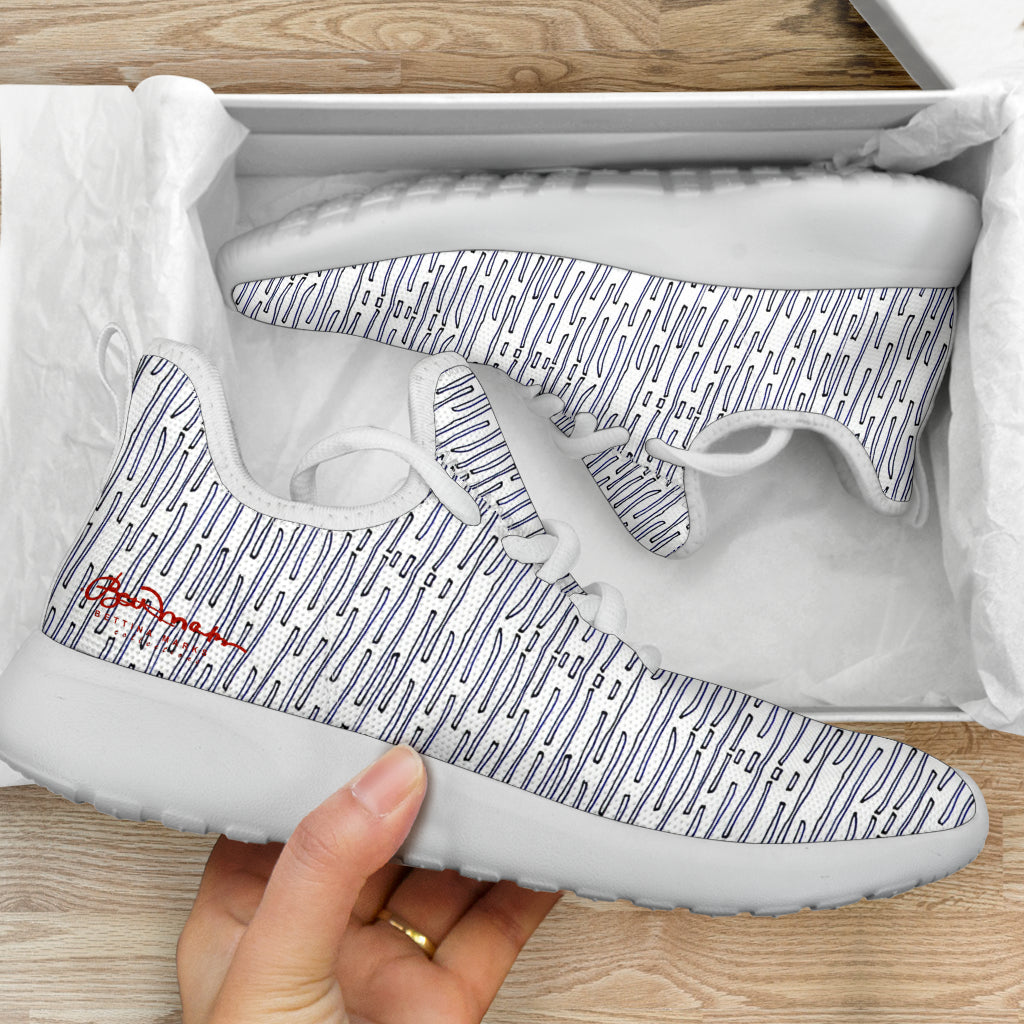 Nautical Crew Mesh Knit Sneakers