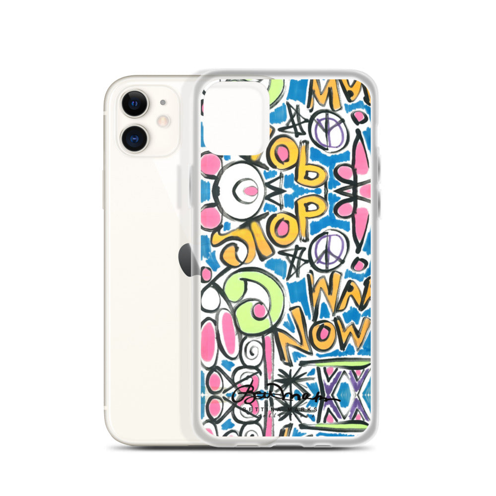 Stop War Now Graffiti iPhone Case (select model)