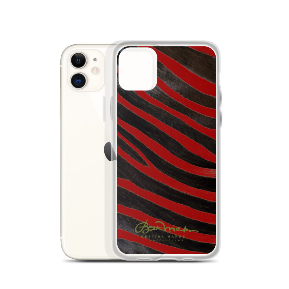 Red Zebra iPhone Case (select model)