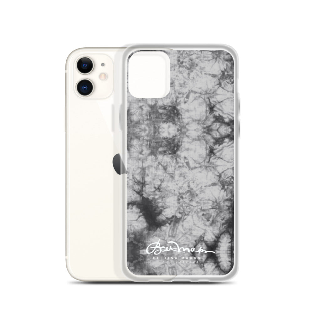 Grey Tie Dye iPhone Case (select model)