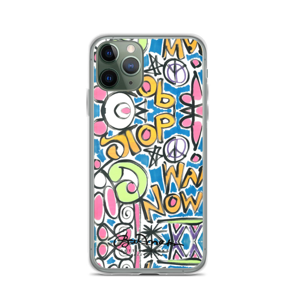 Stop War Now Graffiti iPhone Case (select model)