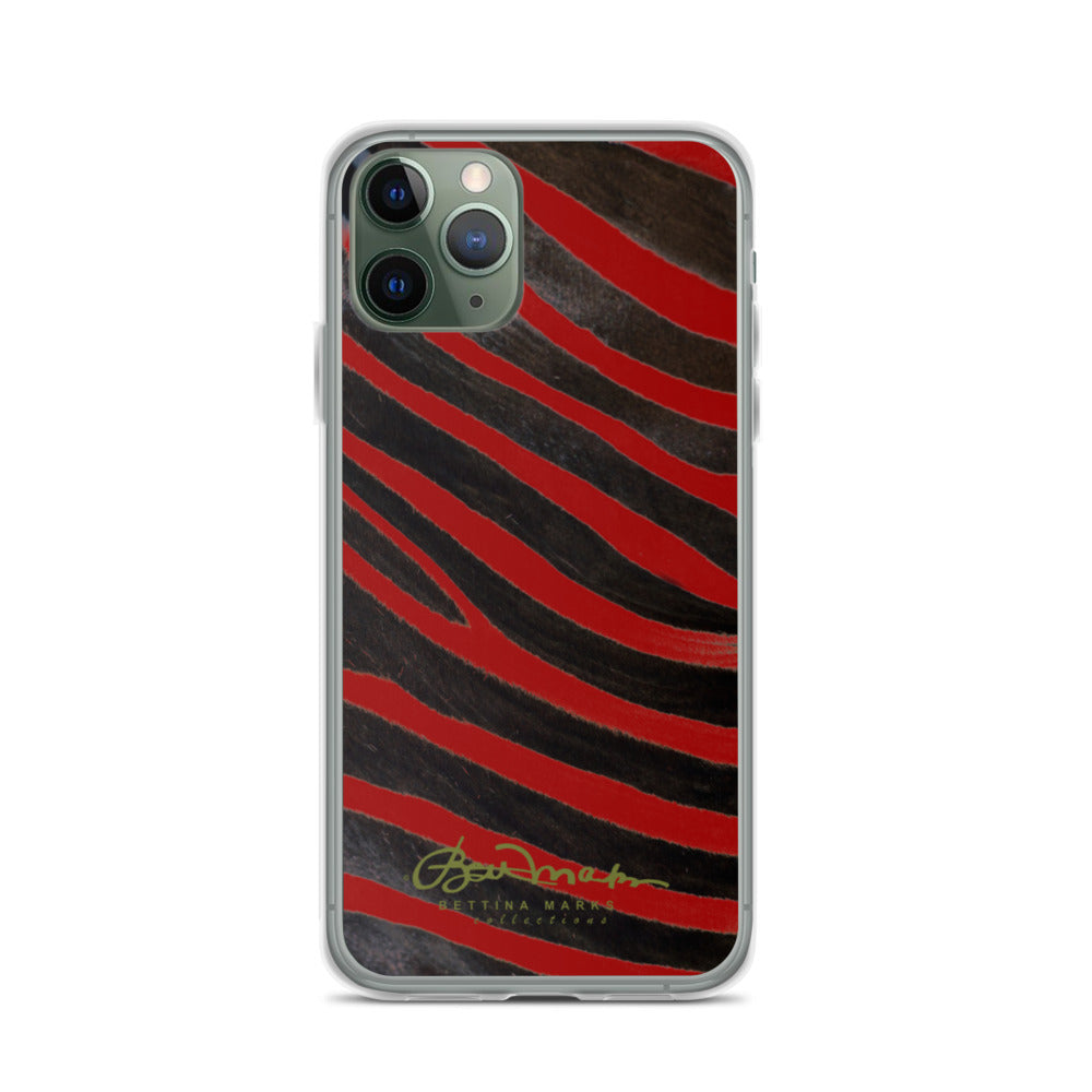 Red Zebra iPhone Case (select model)