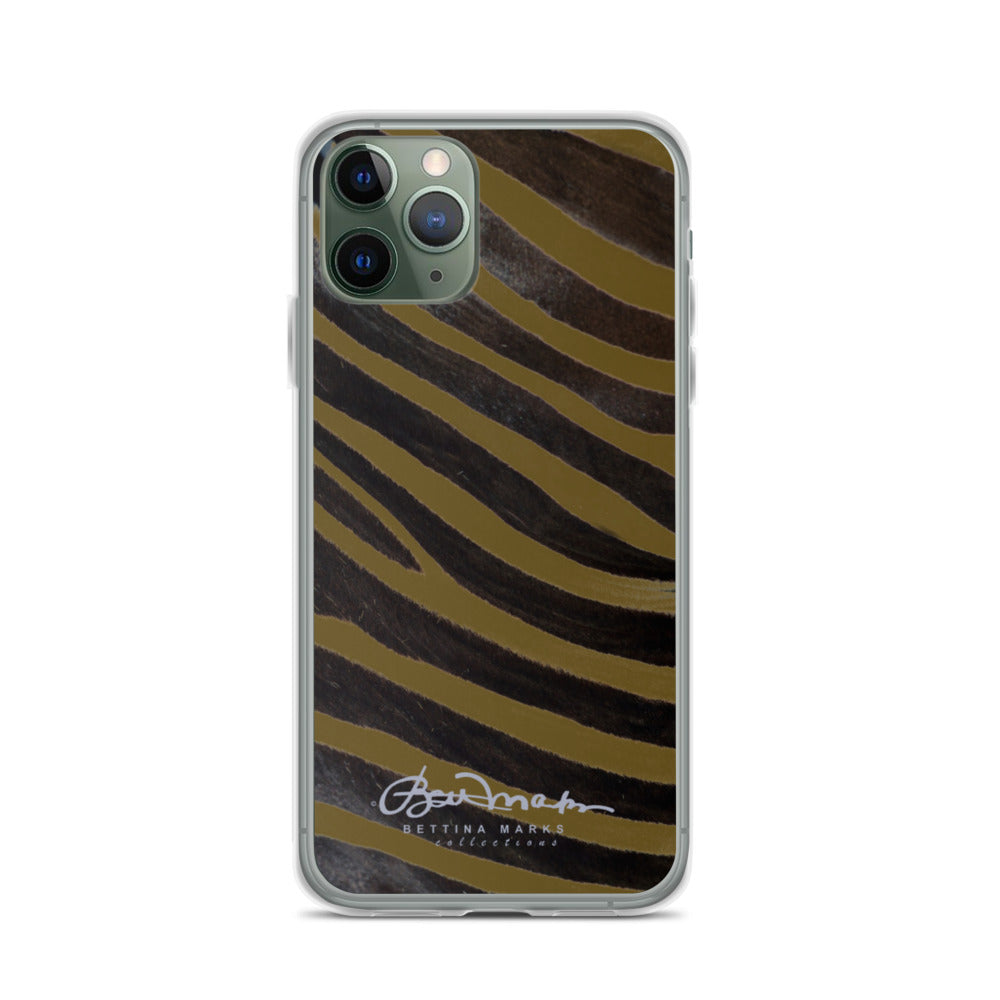 Olive Zebra iPhone Case (select model)