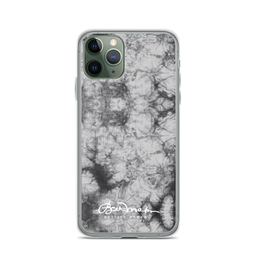 Grey Tie Dye iPhone Case (select model)