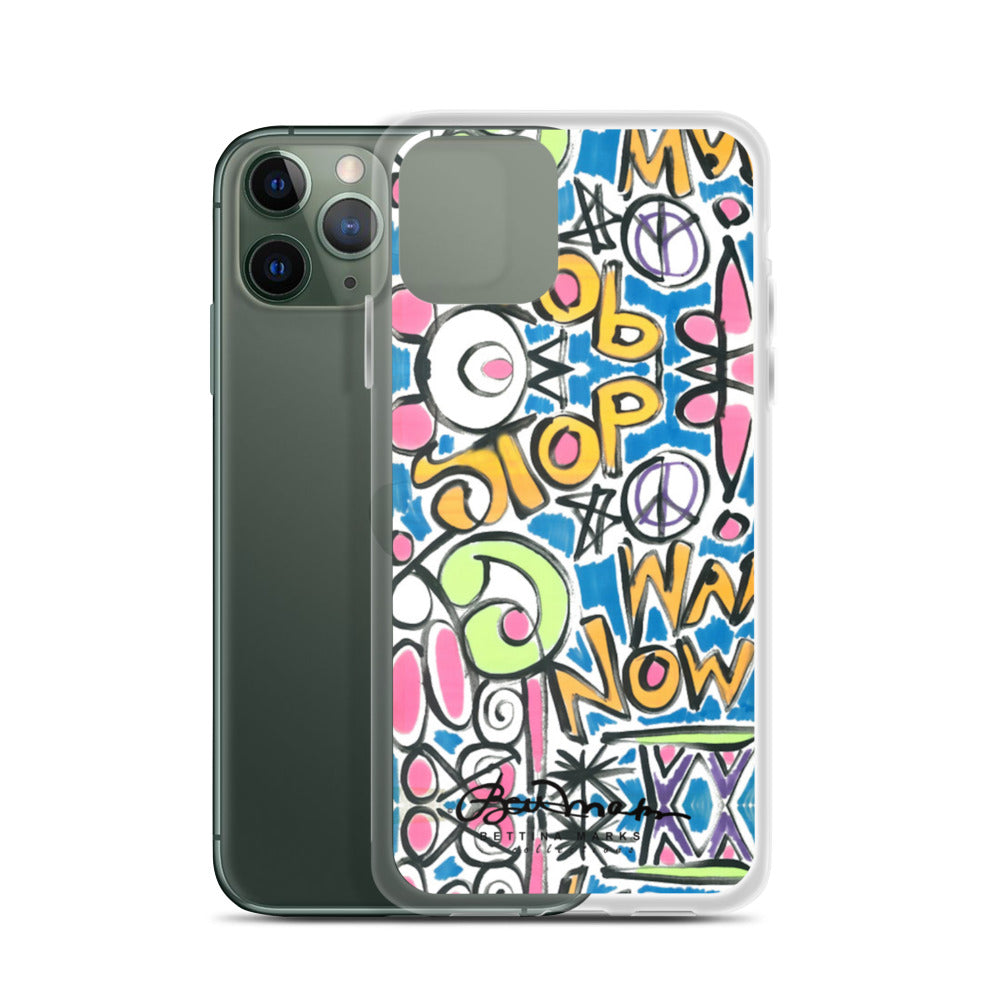 Stop War Now Graffiti iPhone Case (select model)