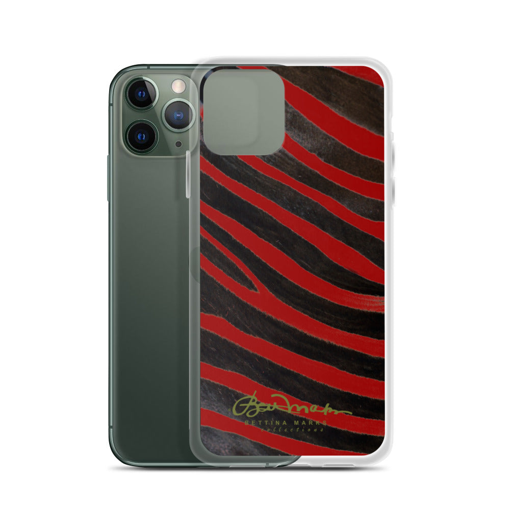 Red Zebra iPhone Case (select model)