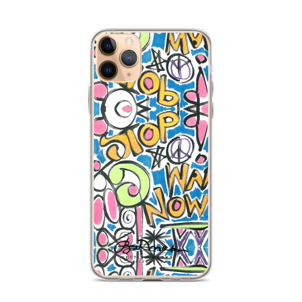 Stop War Now Graffiti iPhone Case (select model)