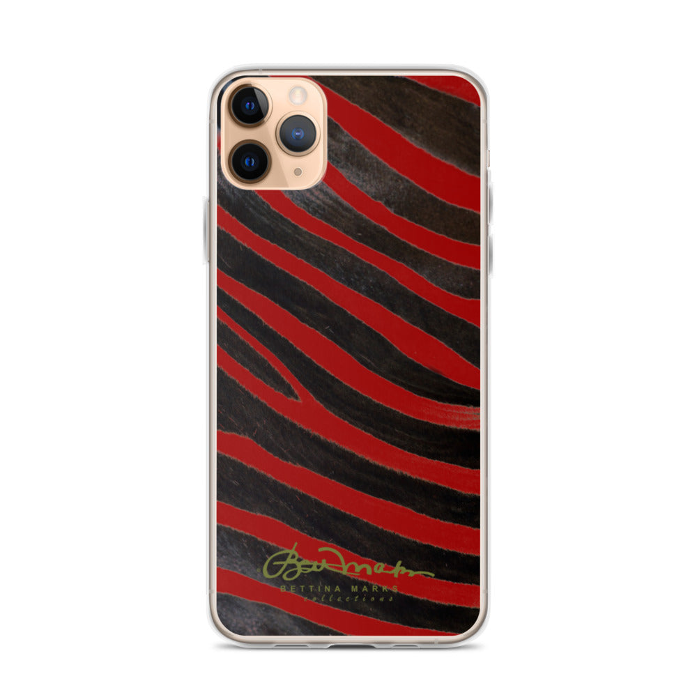 Red Zebra iPhone Case (select model)