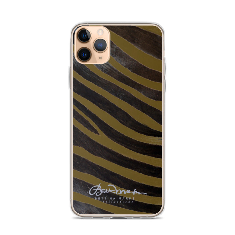 Olive Zebra iPhone Case (select model)