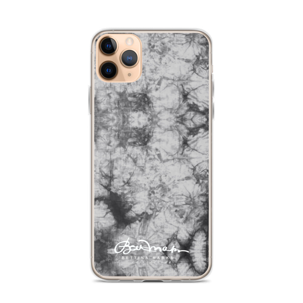 Grey Tie Dye iPhone Case (select model)