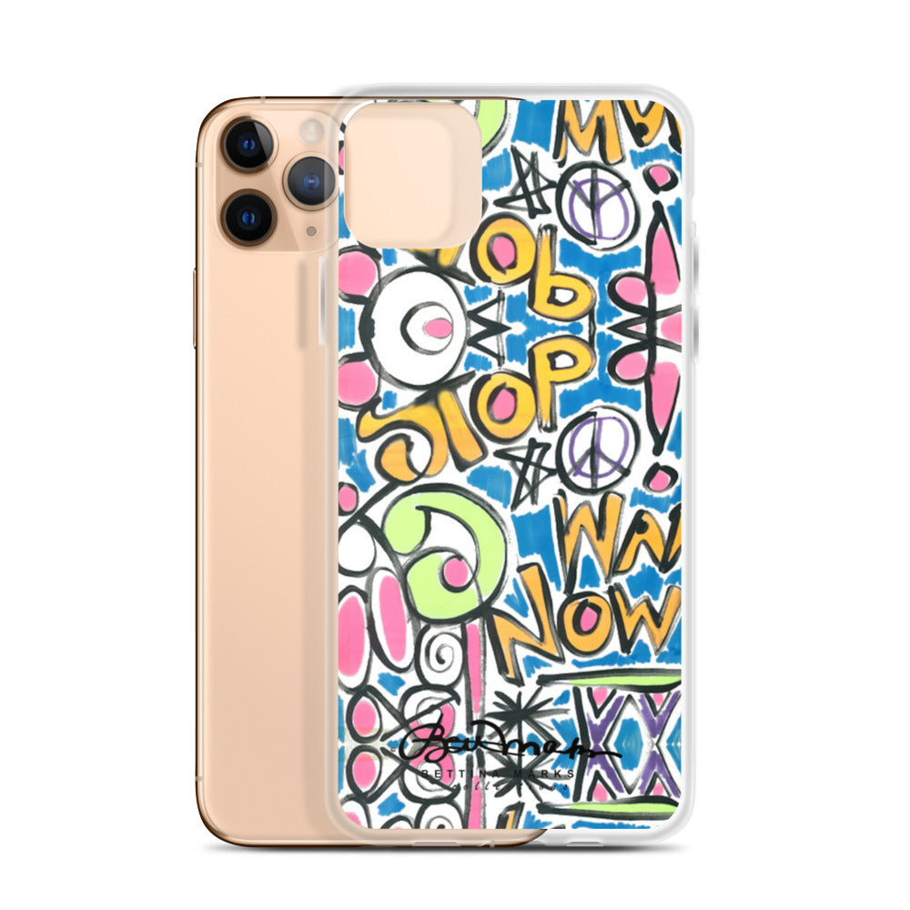 Stop War Now Graffiti iPhone Case (select model)