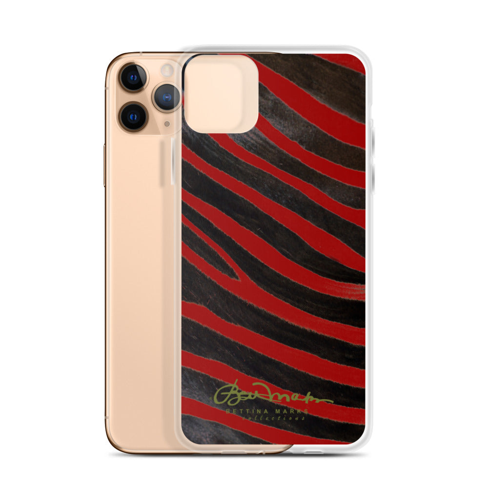 Red Zebra iPhone Case (select model)