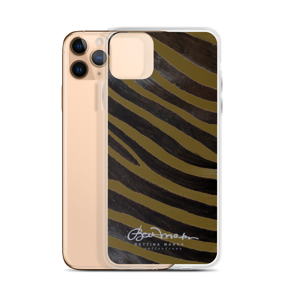 Olive Zebra iPhone Case (select model)