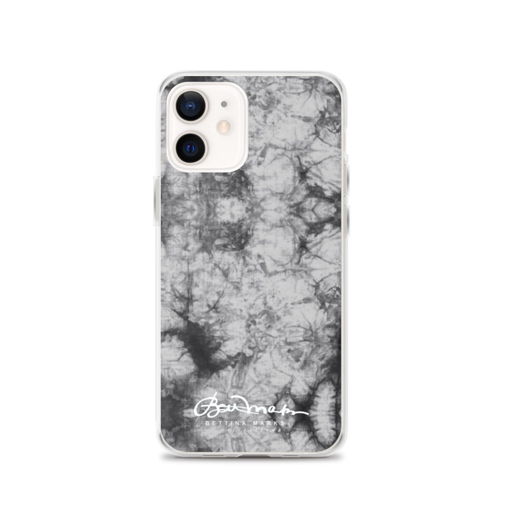 Grey Tie Dye iPhone Case (select model)