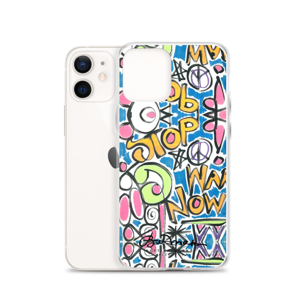 Stop War Now Graffiti iPhone Case (select model)