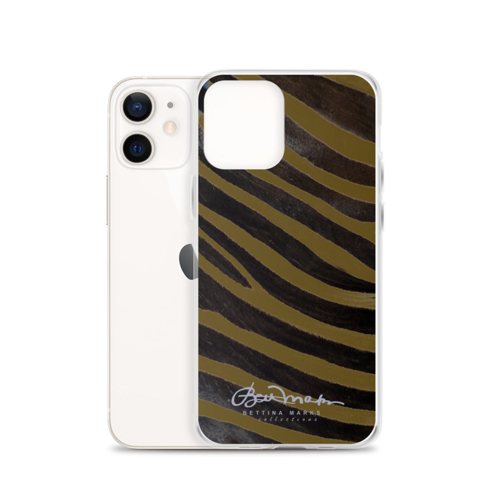 Olive Zebra iPhone Case (select model)