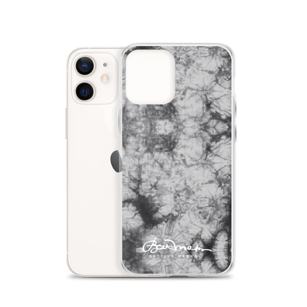 Grey Tie Dye iPhone Case (select model)