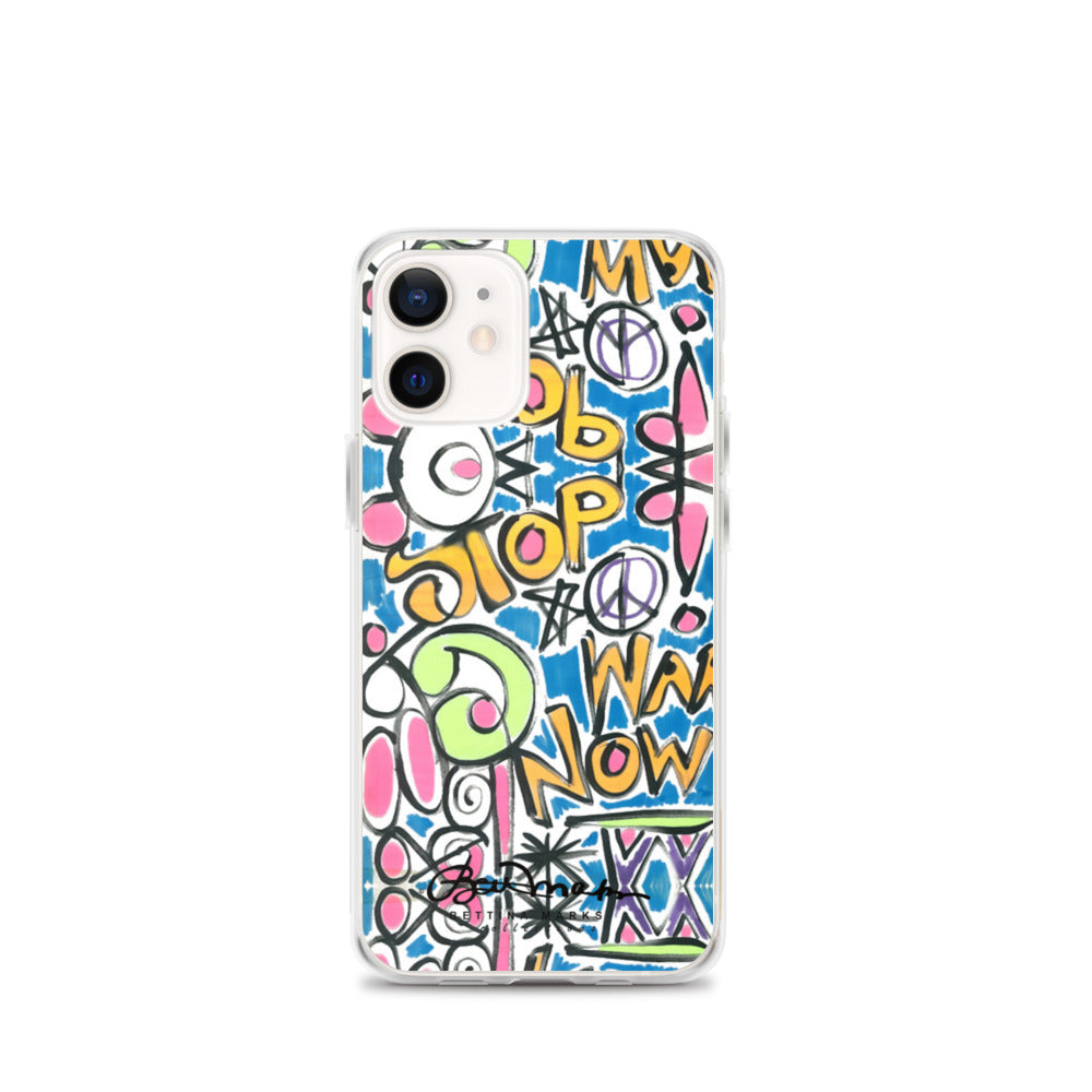 Stop War Now Graffiti iPhone Case (select model)