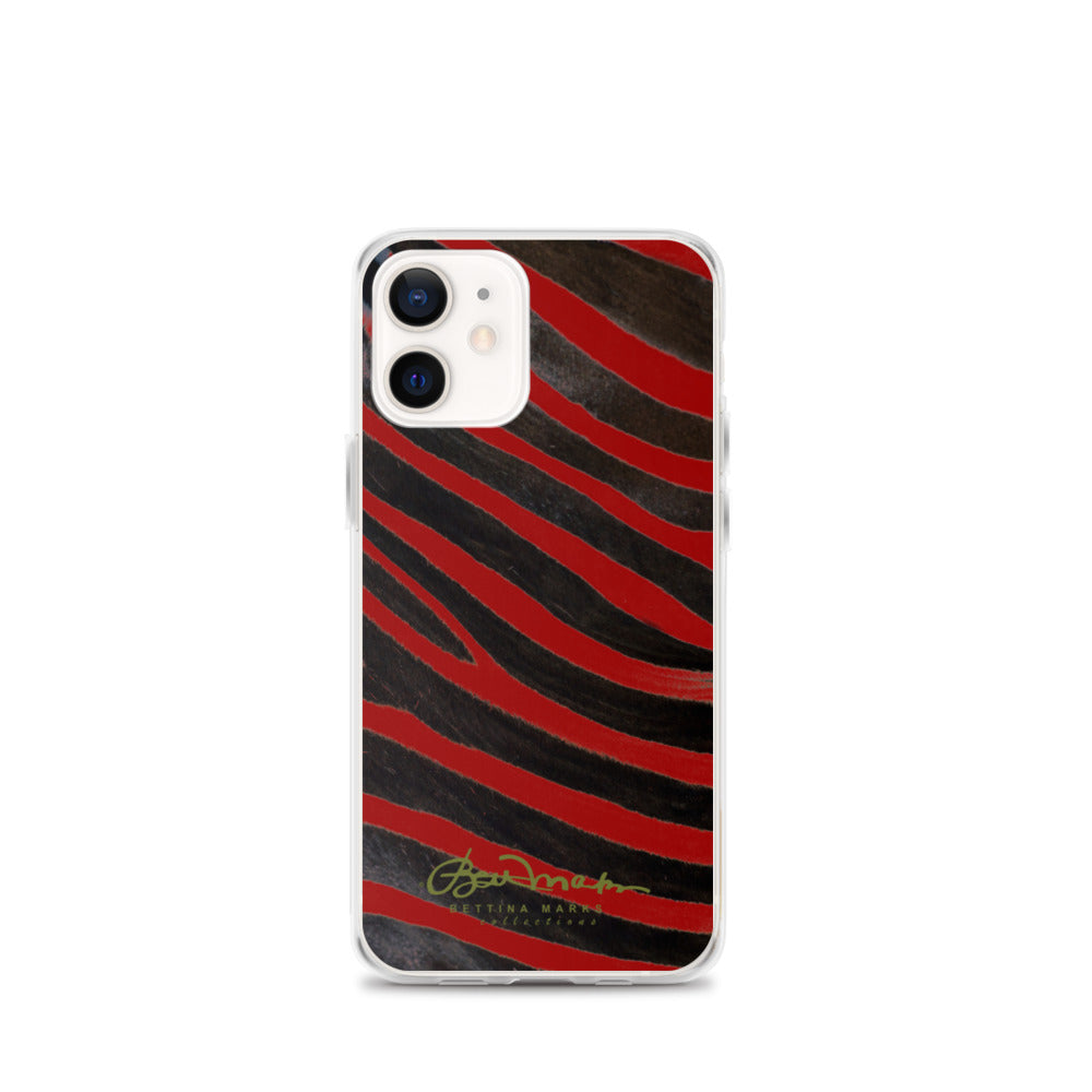 Red Zebra iPhone Case (select model)