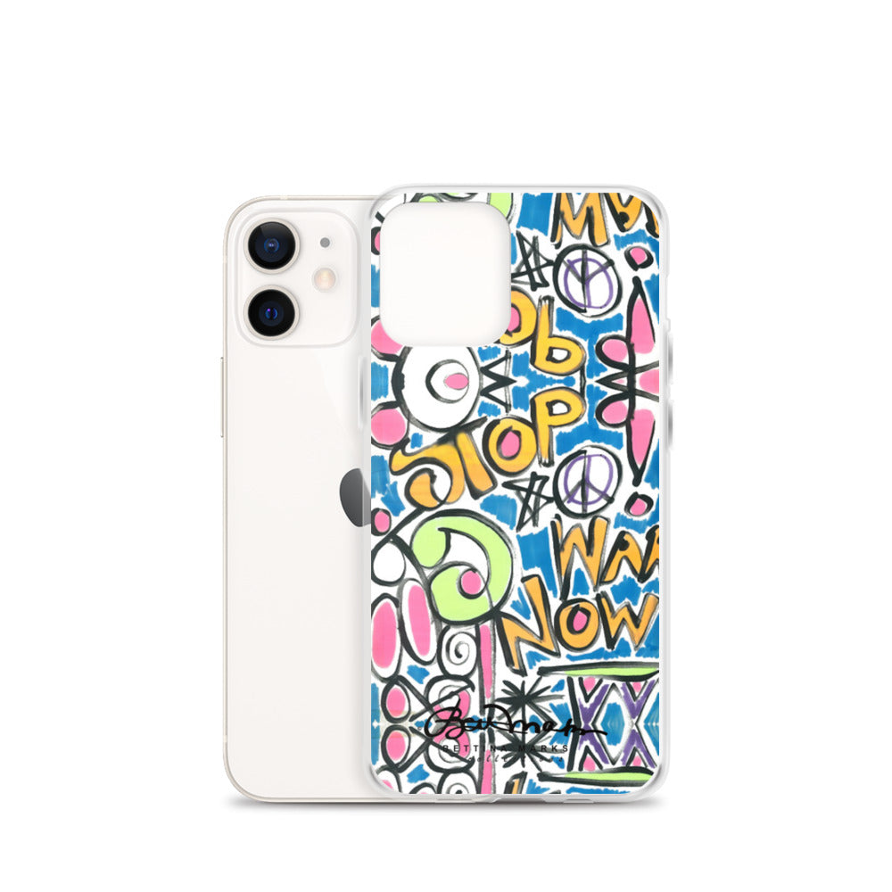Stop War Now Graffiti iPhone Case (select model)