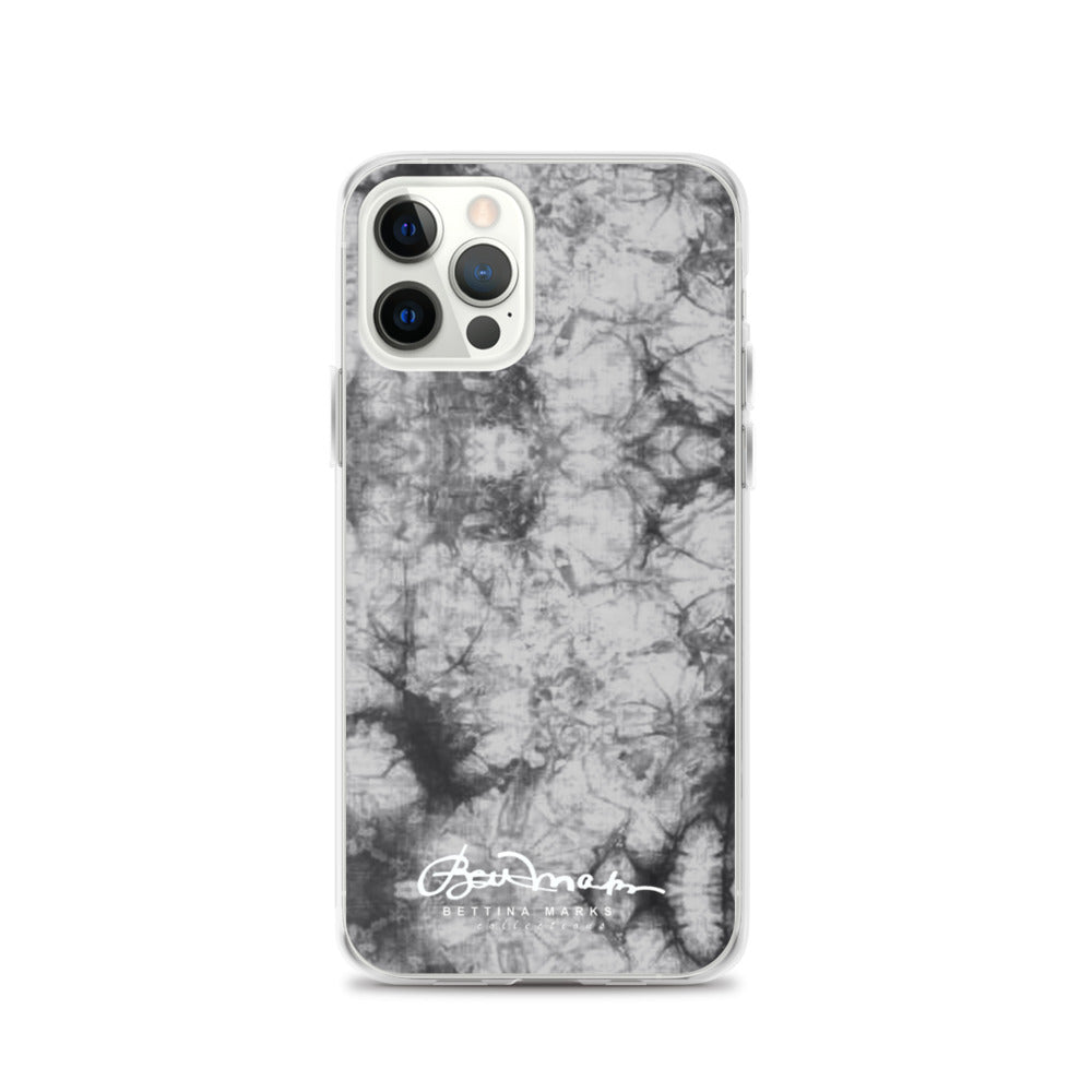 Grey Tie Dye iPhone Case (select model)