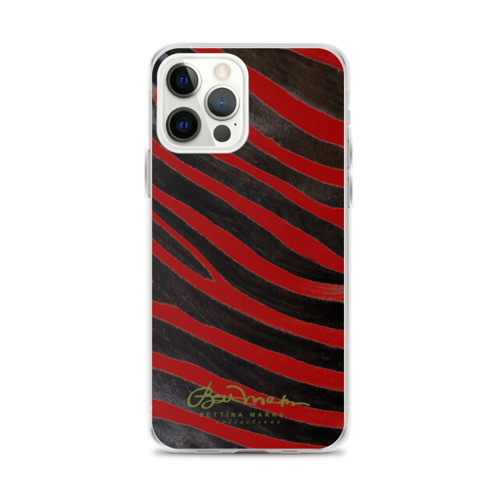 Red Zebra iPhone Case (select model)