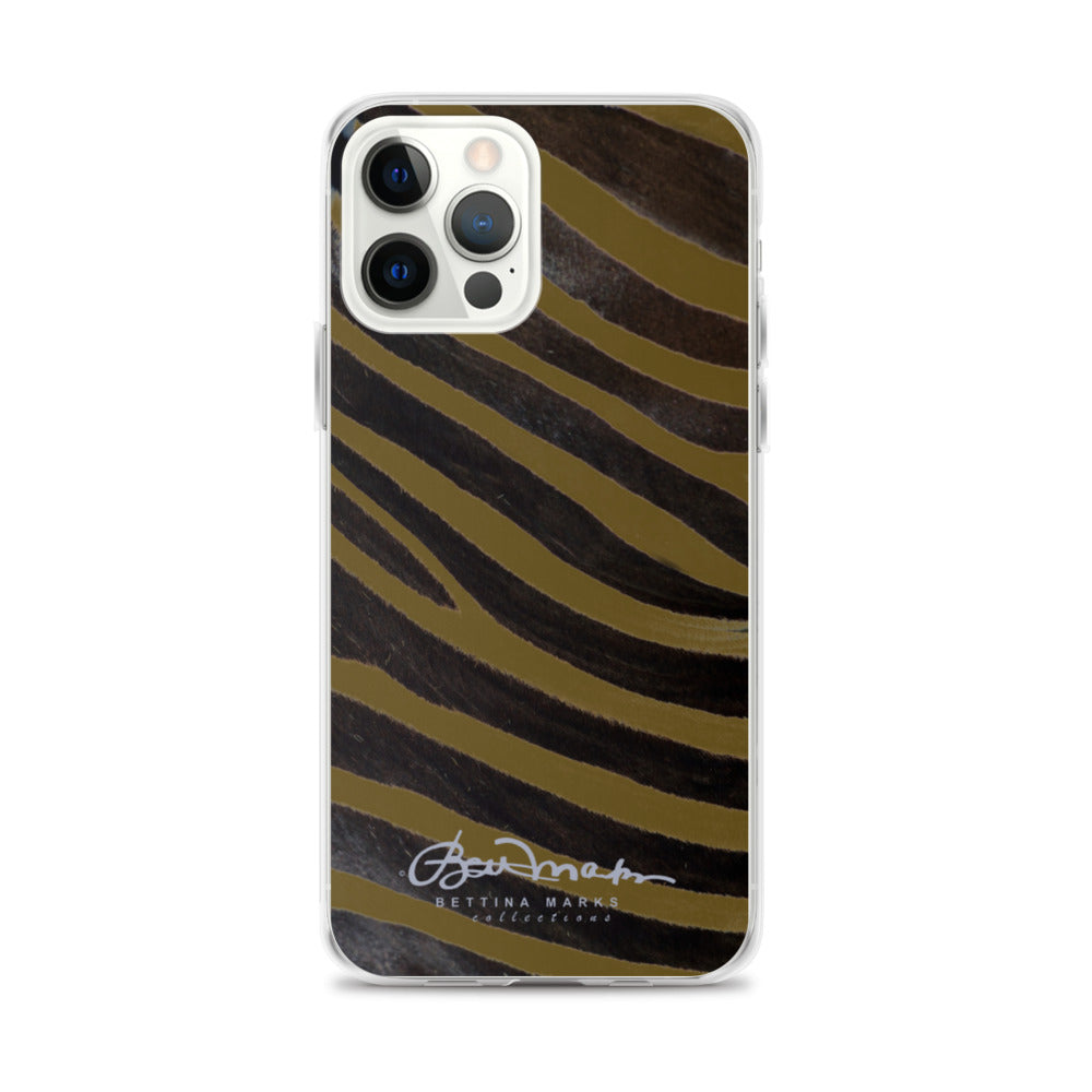 Olive Zebra iPhone Case (select model)