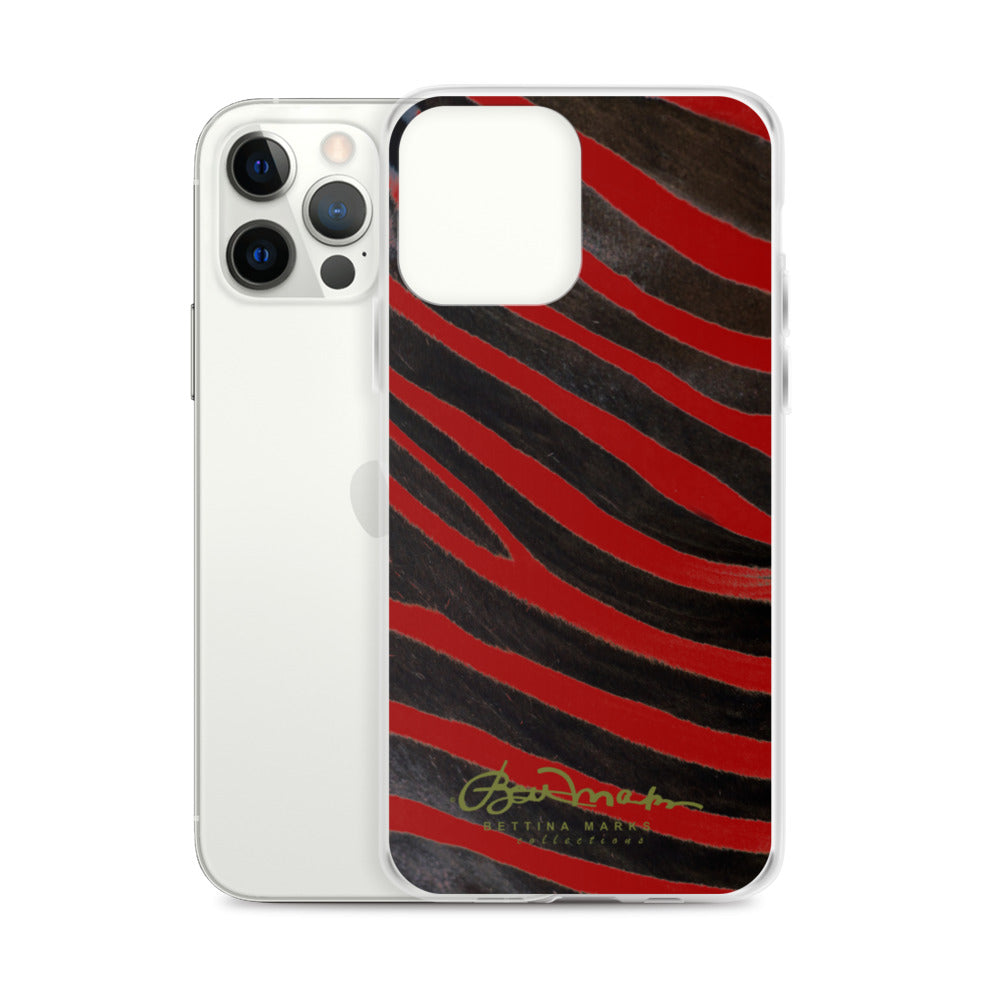 Red Zebra iPhone Case (select model)