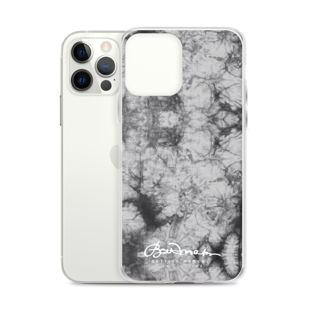 Grey Tie Dye iPhone Case (select model)