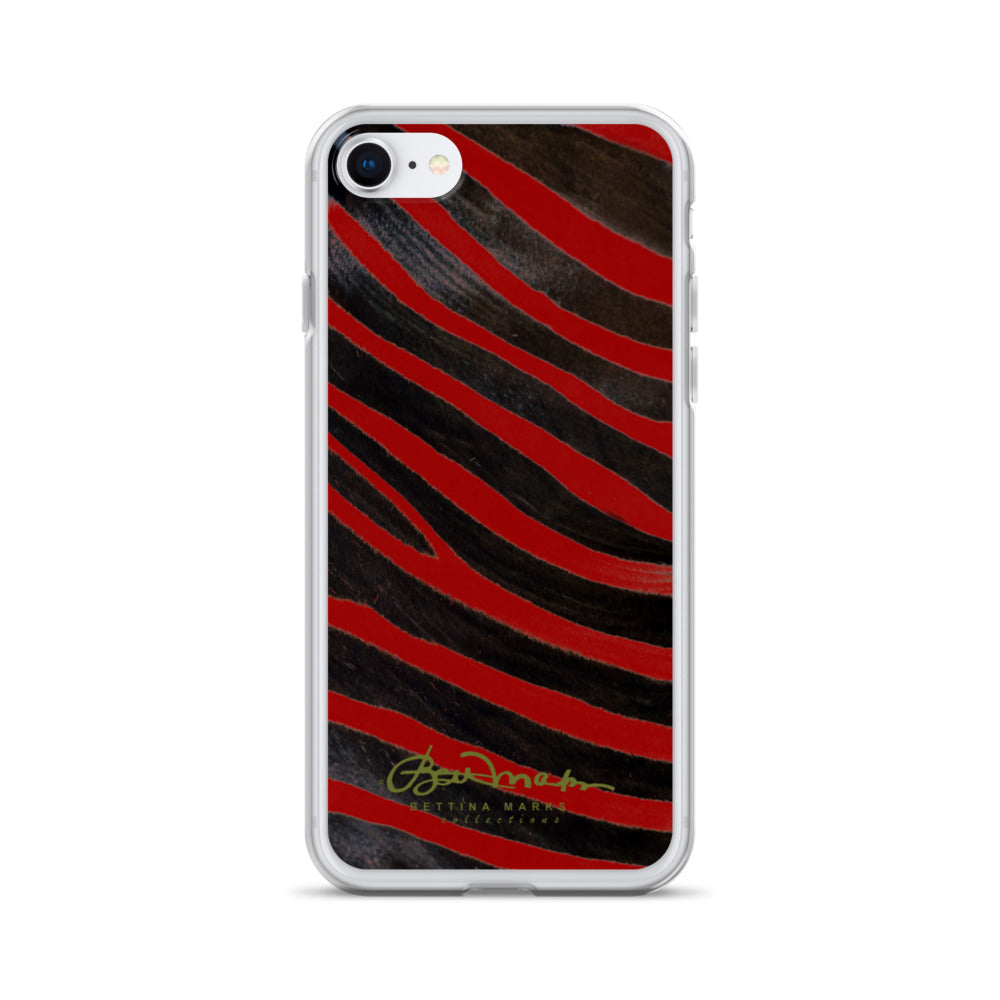 Red Zebra iPhone Case (select model)