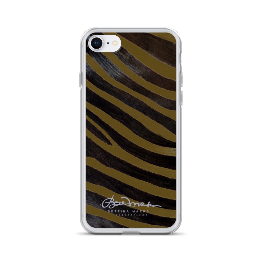 Olive Zebra iPhone Case (select model)